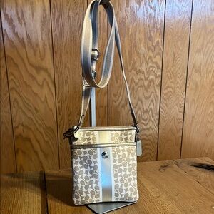 Stylish Tan Crossbody Bag